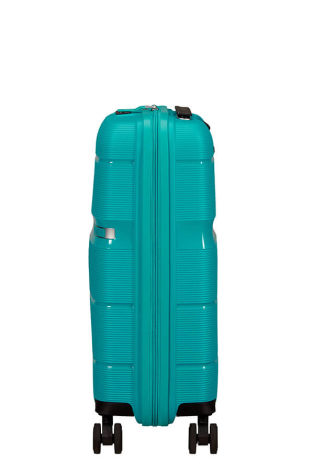 Mala de Cabine 55cm c/ 4 Rodas Azul Oceano - Linex | American Tourister