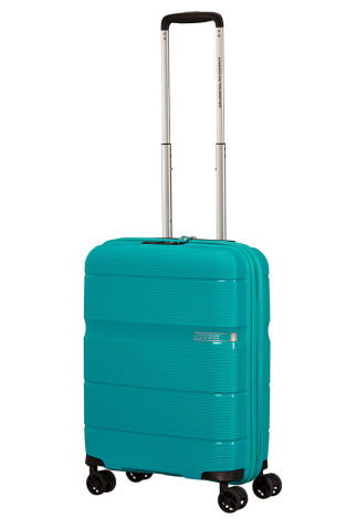 Mala de Cabine 55cm c/ 4 Rodas Azul Oceano - Linex | American Tourister