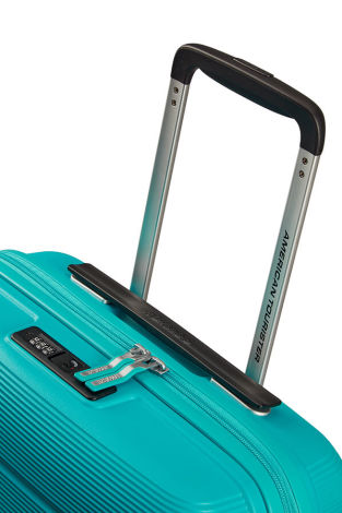 Mala de Cabine 55cm c/ 4 Rodas Azul Oceano - Linex | American Tourister