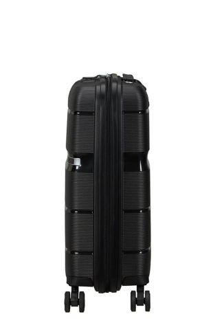Mala de Cabine 55cm c/ 4 Rodas Preta - Linex | American Tourister