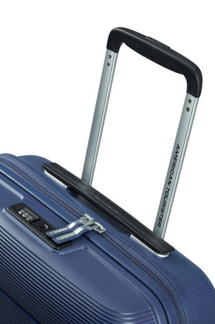 Mala de Cabine 55cm c/ 4 Rodas Azul Marinho - Linex | American Tourister