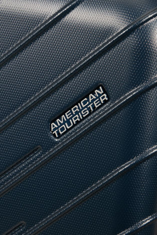 Mala de Cabine 55cm 4 Rodas Azul Atlântico - Speedstar | American Tourister