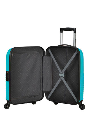 Mala de Cabine 55cm 4 Rodas Azul Claro - AT Zakk | American Tourister