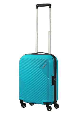 Mala de Cabine 55cm 4 Rodas Azul Claro - AT Zakk | American Tourister