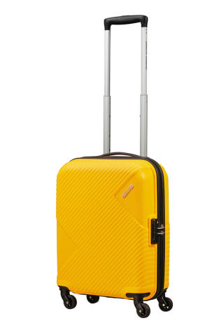 Mala de Cabine 55cm 4 Rodas Amarela - AT Zakk | American Tourister