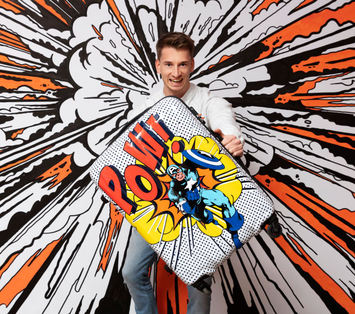 Mala de Viagem Marvel Pop Art - American Tourister