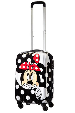 Mala de Cabine 55cm 4 Rodas Minnie Dots - Disney Legends | American Tourister