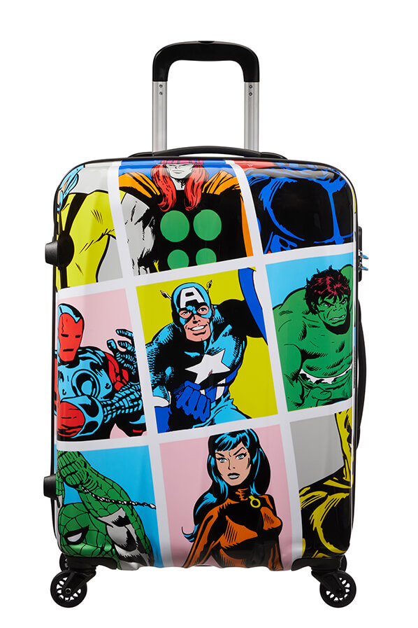 Mala de Viagem Média 65cm 4 Rodas Marvel Pop Art - Marvel | American Tourister