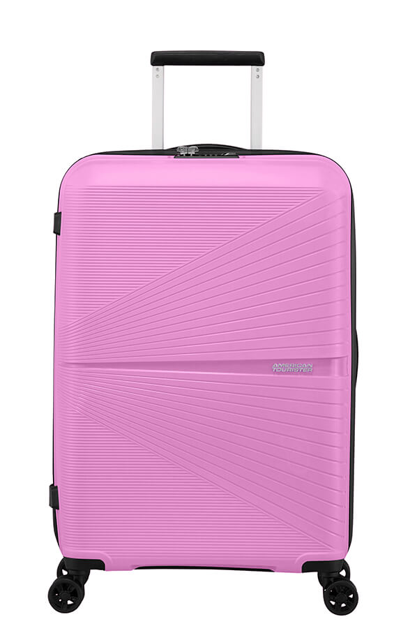 Mala de Viagem Superleve Média 67cm 4 Rodas Limonada Rosa - Airconic | American Tourister®