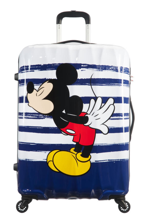 Mala de Viagem Grande 75cm 4 Rodas Beijo do Mickey - Disney Legends | American Tourister