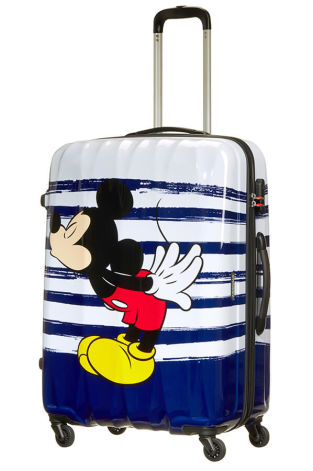 Mala de Viagem Grande 75cm 4 Rodas Beijo do Mickey - Disney Legends | American Tourister
