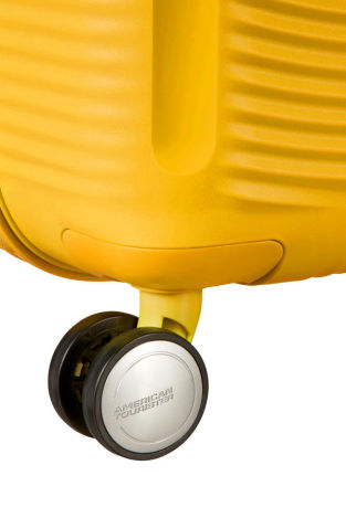 Mala de Viagem Média 67cm Expansível Amarela - Soundbox | American Tourister®