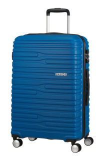 Mala de Viagem Média 68cm 4 Rodas Azul-Marinho - Wavestream | American Tourister