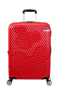 Mala de Viagem Média 66cm Expansível 4 Rodas Mickey Vermelho - Mickey Clouds | American Tourister