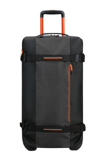 Saco de Viagem Médio 68cm 2 Rodas Preto/Laranja - Urban Track | American Tourister