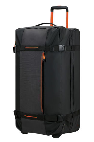 Saco de Viagem Grande 79cm 2 Rodas Preto/Laranja - Urban Track | American Tourister