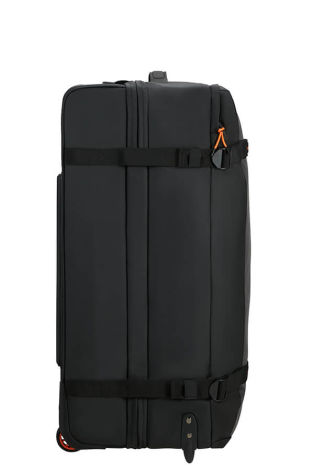 Saco de Viagem Grande 79cm 2 Rodas Preto/Laranja - Urban Track | American Tourister