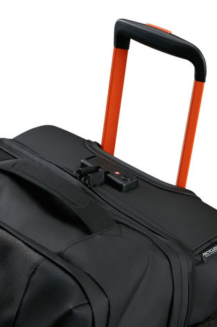 Saco de Viagem Grande 79cm 2 Rodas Preto/Laranja - Urban Track | American Tourister