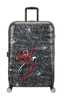 Mala de Viagem Grande 77cm 4 Rodas Marvel Homem-Aranha - SpiderMan Sketch | American Tourister