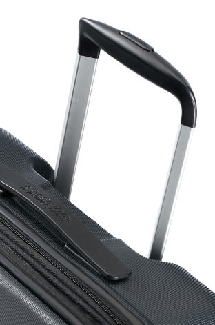 Pega - Mala de Viagem Grande 78cm Expansível 4 Rodas Preta - Tracklite | American Tourister