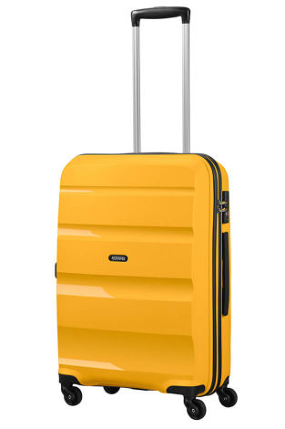 Mala de Viagem Média 66cm c/ 4 Rodas Amarelo Suave - Bon Air | American Tourister